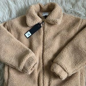 I am Gia teddy jacket